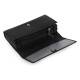 Portofel din piele 10x19 cm - Negru (1 Bucată) Portofel din piele 10x19 cm - Negru (1 Bucată)