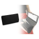 Portofel din piele 10x19 cm - Negru (1 Bucată) Portofel din piele 10x19 cm - Negru (1 Bucată)