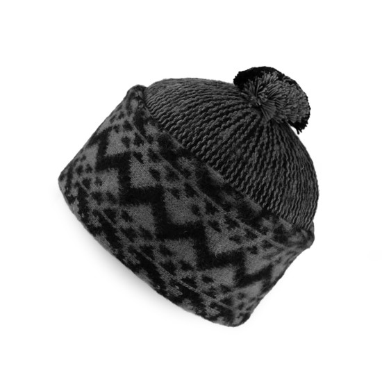 Căciulă tonak - Negru (1 Bucată) Căciulă tonak - Negru (1 Bucată)