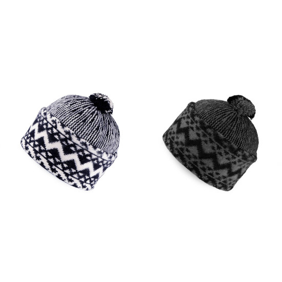 Căciulă tonak - Negru (1 Bucată) Căciulă tonak - Negru (1 Bucată)