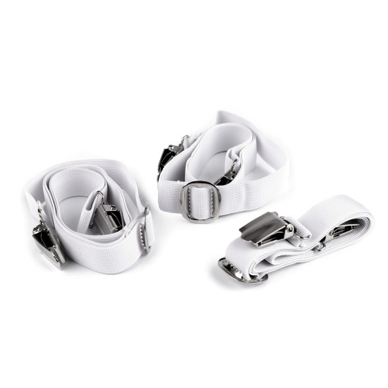 Elastice cearsaf / bretele cearceaf - Alb (3 Cutii) Elastice cearsaf / bretele cearceaf - Alb (3 Cutii)