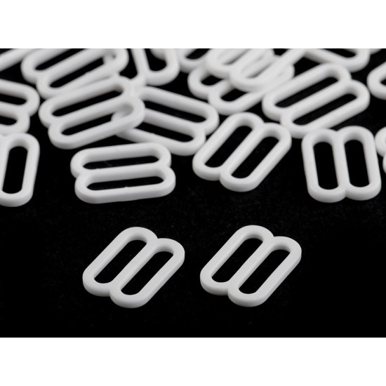 Inele și reglori sutien, lățime 12 mm - Negru (600 Bucăți)