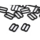 Inele și reglori sutien, lățime 12 mm - Negru (600 Bucăți)