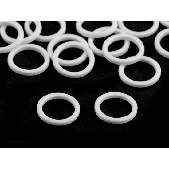 Inele și reglori sutien, lățime 12 mm - Negru (600 Bucăți)