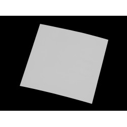 Petic autoadeziv transparent, 7x7 cm - Transparent (1 Bucată)