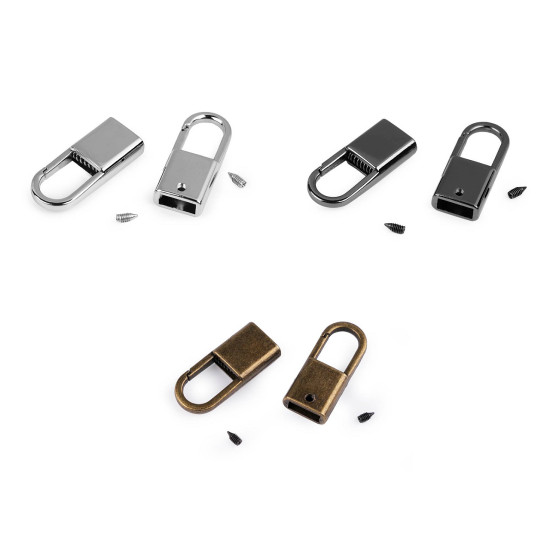 Capăt șnur carabină, lățime 9 mm - Nichel negru (10 Bucăți) Capăt șnur carabină, lățime 9 mm - Nichel negru (10 Bucăți)