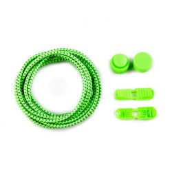 Șireturi reflectorizante, lungime 120 cm - Verde neon (1 Pereche)