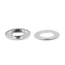 Ocheți metalici, ø12 mm - Nichel (10 Perechi)