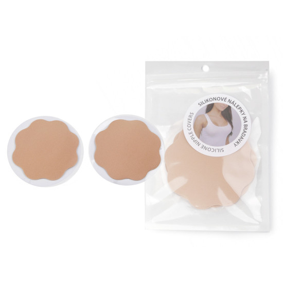 Autocolante textile pentru sfarcuri - Nude (2 Seturi) Autocolante textile pentru sfarcuri - Nude (2 Seturi)