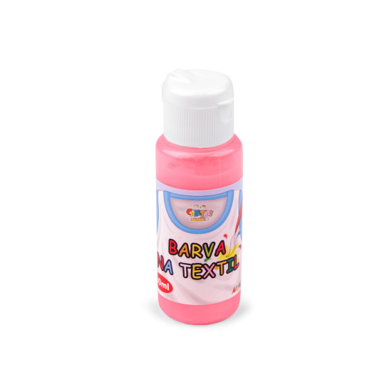 Vopsea textile, 60 ml - Alb (7 Bucăți)