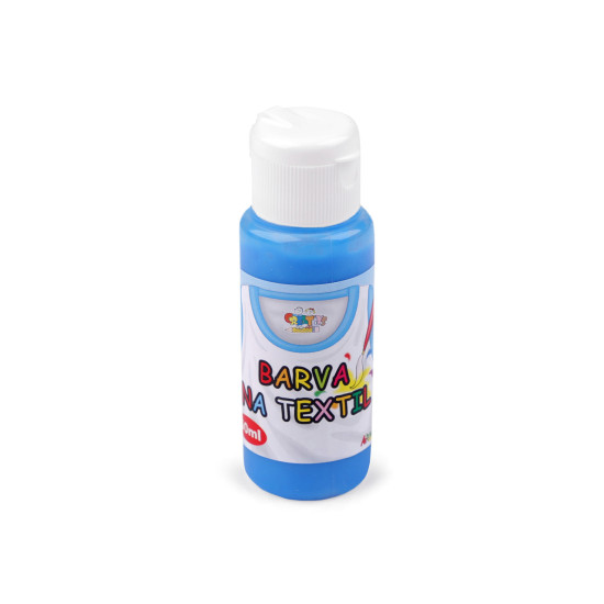 Vopsea textile, 60 ml - Alb (7 Bucăți)