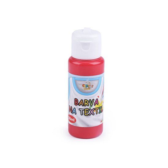 Vopsea textile, 60 ml - Alb (7 Bucăți)