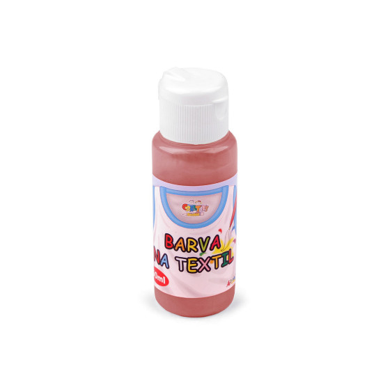 Vopsea textile, 60 ml - Alb (7 Bucăți)