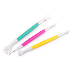 Accesorii modelaj, set 4 buc - Conform imaginii (1 Set)