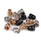 Terminație șnur ø4,5 mm / ornament metalic - Nichel negru (2 Bucăți) Terminație șnur ø4,5 mm / ornament metalic - Nichel negru (2 Bucăți)