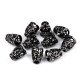 Terminație șnur ø4,5 mm / ornament metalic - Nichel negru (2 Bucăți) Terminație șnur ø4,5 mm / ornament metalic - Nichel negru (2 Bucăți)