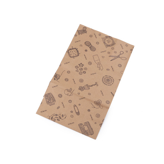 Punga de hartie 15x28 cm - Maro natural (50 Bucăți) Punga de hartie 15x28 cm - Maro natural (50 Bucăți)