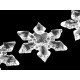 Fulgi de zapada decorativi ø65 mm - Transparent (27 Bucăți)