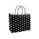 Sacoșă de hârtie cu buline 31x25 cm - Maro natural (5 Bucăți) Sacoșă de hârtie cu buline 31x25 cm - Maro natural (5 Bucăți)