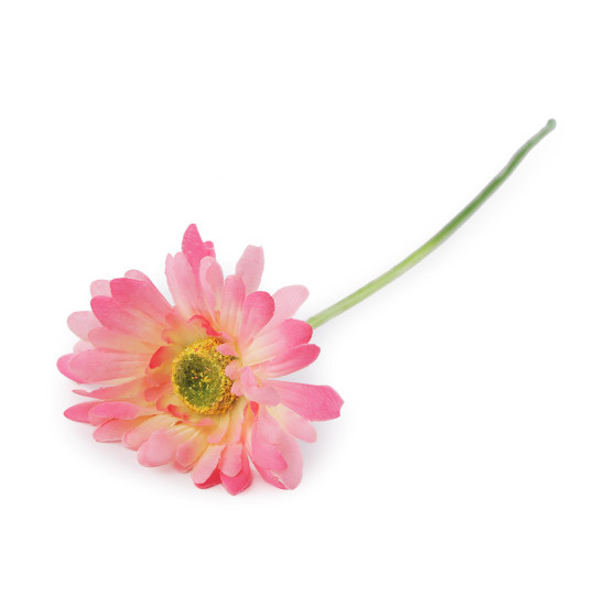 Gerbera artificială - Crem deschis (3 Bucăți)
