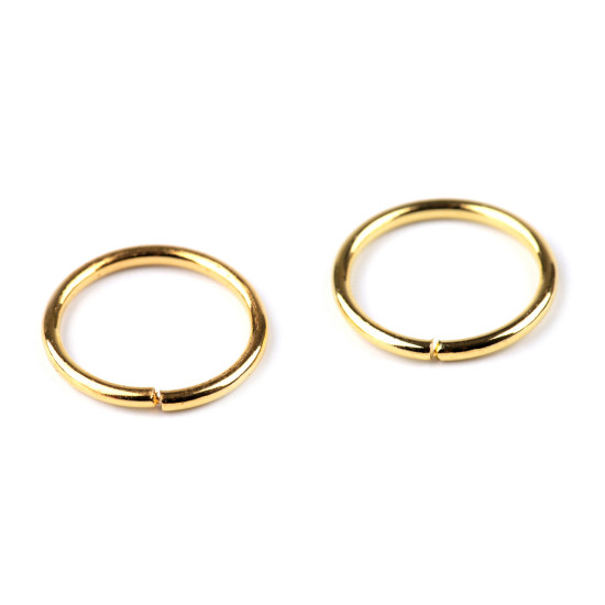Inel metalic, ø12 mm - Auriu (20 Grame) Inel metalic, ø12 mm - Auriu (20 Grame)