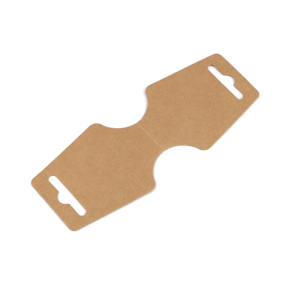 Card pentru agățat produse 55x150 mm - Alb (300 Bucăți) Card pentru agățat produse 55x150 mm - Alb (300 Bucăți)