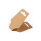Card pentru agățat produse 55x150 mm - Alb (300 Bucăți) Card pentru agățat produse 55x150 mm - Alb (300 Bucăți)