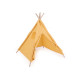 Cort copii teepee 80x80x95 cm - Alb (1 Bucată)
