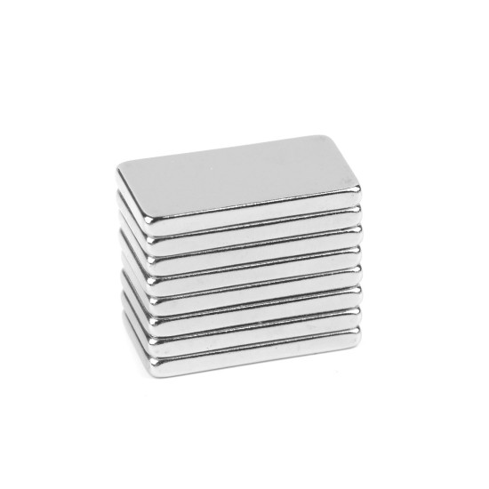 Magnet 10x20 mm - Nichel (30 Bucăți) Magnet 10x20 mm - Nichel (30 Bucăți)