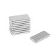 Magnet 10x20 mm - Nichel (30 Bucăți) Magnet 10x20 mm - Nichel (30 Bucăți)
