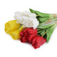 Buchet de lalele artificiale - Alb (1 Buchet) Buchet de lalele artificiale - Alb (1 Buchet)