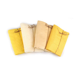 Resturi materiale textile 1 buc - Yelloworange (1 Bucată)