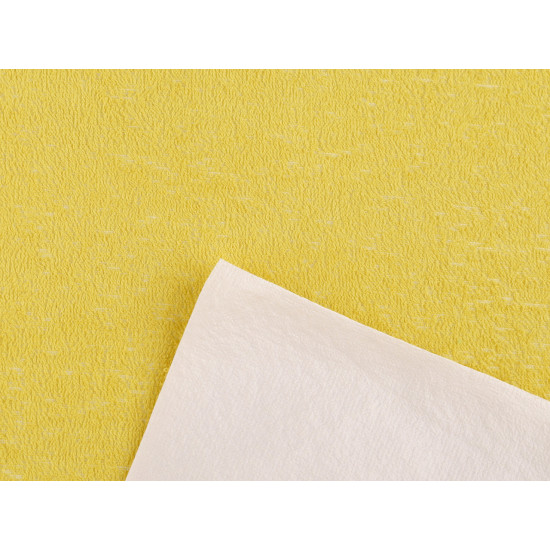 Material flaușat cu căptușeală impermeabilă - Alb (5 Metri) Material flaușat cu căptușeală impermeabilă - Alb (5 Metri)