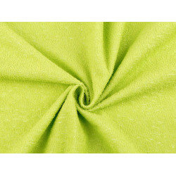 Material flaușat cu căptușeală impermeabilă - Verde deschis (1 Metru)