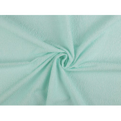 Material flaușat cu căptușeală impermeabilă - Verde mentă (1 Metru)