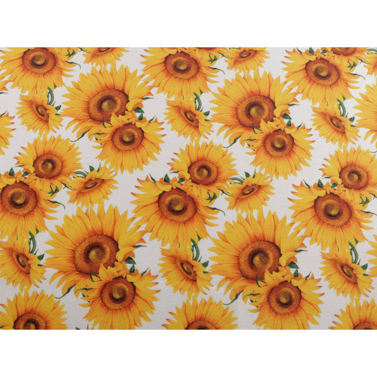 Material decorativ cu motiv floral - Ecru deschis (1 Metru) Material decorativ cu motiv floral - Ecru deschis (1 Metru)