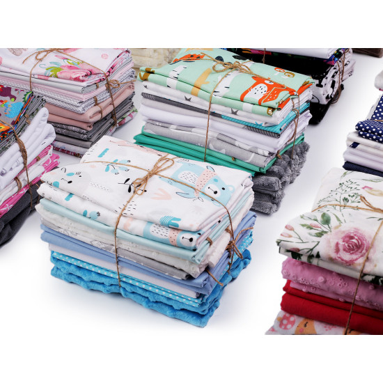 Resturi materiale textile - mix, 1 kg - Mix (1 Set) Resturi materiale textile - mix, 1 kg - Mix (1 Set)