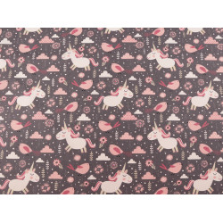 Tesatura din bumbac - Taupe (1 Metru)