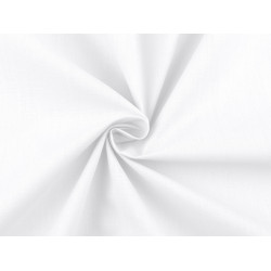 Țesătură bumbac uni, lățime 220 cm - Alb (1 Metru)