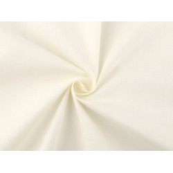 Țesătură bumbac uni, lățime 220 cm - Crem deschis (1 Metru)