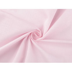 Țesătură bumbac uni, lățime 220 cm - Roz foarte deschis (1 Metru)
