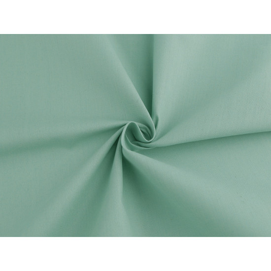 Țesătură bumbac uni, lățime 220 cm - Verde salvie deschis (1 Metru) Țesătură bumbac uni, lățime 220 cm - Verde salvie deschis (1 Metru)