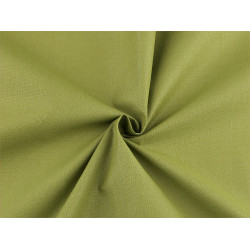 Țesătură bumbac uni, lățime 220 cm - Verde oliv (1 Metru)
