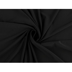 Material tricot neted, pes - Negru (1 Metru)