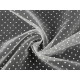 Organza cu buline - Galben vanilie (1 Metru)