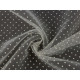 Organza cu buline - Galben vanilie (1 Metru)