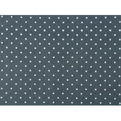 Organza cu buline - Albastru deschis (1 Metru)
