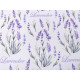 Tesatura decorativa loneta lavanda - Alb (1 Metru) Tesatura decorativa loneta lavanda - Alb (1 Metru)