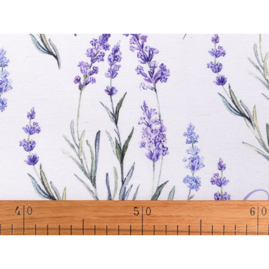 Tesatura decorativa loneta lavanda - Alb (1 Metru) Tesatura decorativa loneta lavanda - Alb (1 Metru)