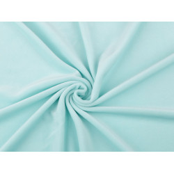 Material de pluș ealstic baby - Bleu nu-mă-uita (1 Metru)